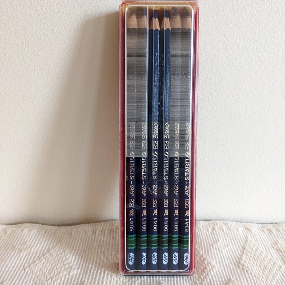 Vintage Pencils Schwan Stabilo in blue all surface water soluble pencils - Picture 6 of 6